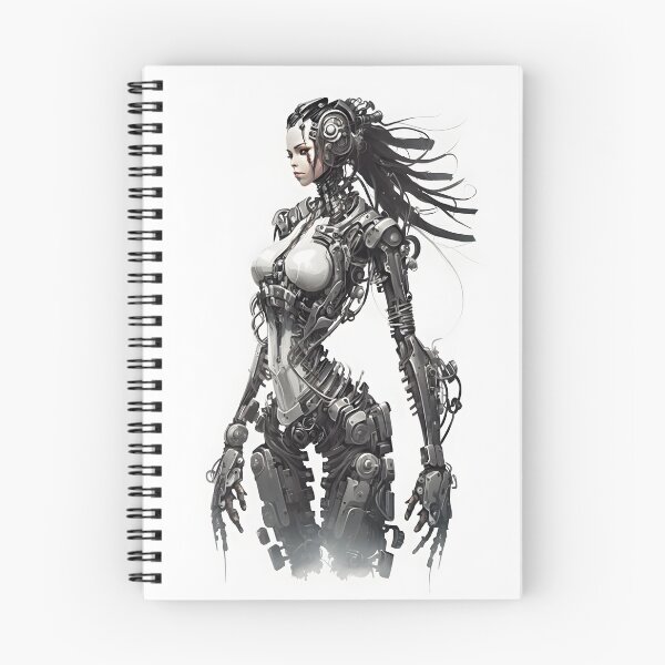 Item preview, Beautiful Space Android - Fantasy Art designed and sold by Seeker7Seven.