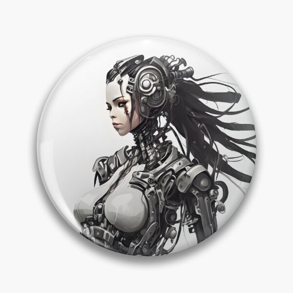 Item preview, Beautiful Space Android - Fantasy Art designed and sold by Seeker7Seven.
