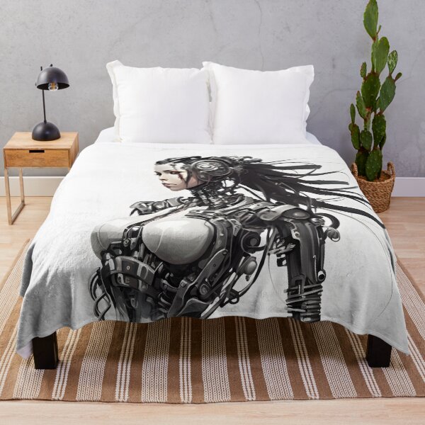 Item preview, Beautiful Space Android - Fantasy Art designed and sold by Seeker7Seven.