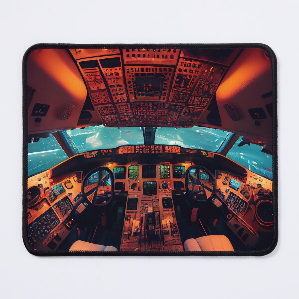 Item preview, Arte de la cabina del Boeing 737 designed and sold by HakimeDesign.