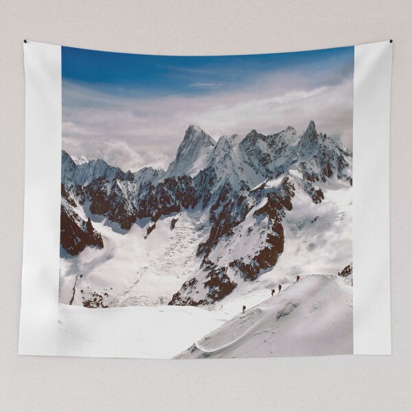 Aperçu de l'œuvre Chamonix Aiguille du Midi Massif du Mont Blanc Alpes Françaises France créée et vendue par AndyEvansPhotos.