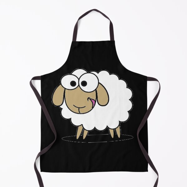 Item preview, Cute Fluffy Little White Lamb designed and sold by AgnesMBrae.