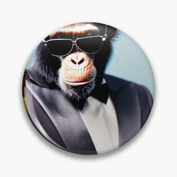 Item preview, Professional monkeys, chimps and primates in suits or clothes 43 designed and sold by hendrikspix.
