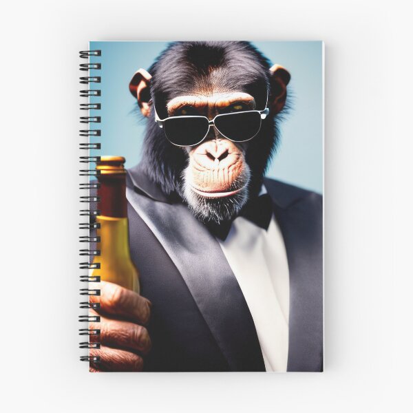Item preview, Professional monkeys, chimps and primates in suits or clothes 43 designed and sold by hendrikspix.