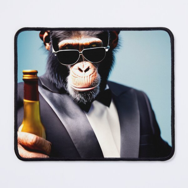 Item preview, Professional monkeys, chimps and primates in suits or clothes 43 designed and sold by hendrikspix.
