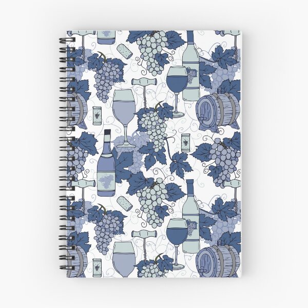 Item preview, Hamptons Wine Vineyard Grape Vines Pattern designed and sold by HotHibiscus.