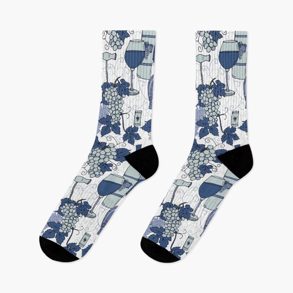 Item preview, Hamptons Wine Vineyard Grape Vines Pattern designed and sold by HotHibiscus.