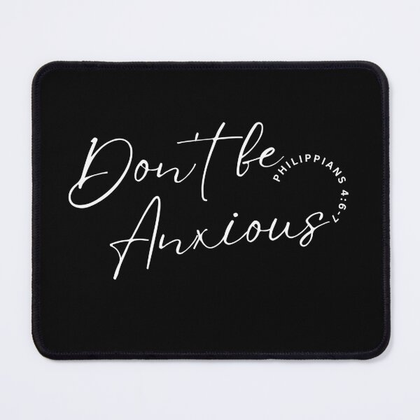 Item preview, Dont be Anxious Philippians Bible Verse Philippians V12 designed and sold by Family Journey with God.