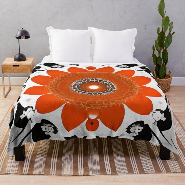 Item preview, Orange Flower 2 designed and sold by SpaceShaman.