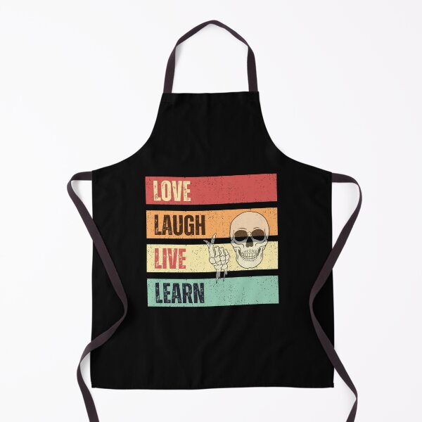 Item preview, Love Laugh Live Learn Retro designed and sold by ZingAndPep.
