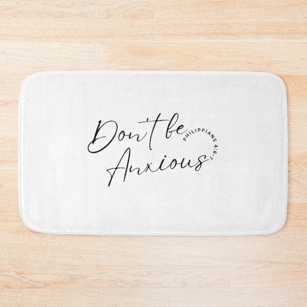 Item preview, Dont be Anxious Philippians Bible Verse Philippians V13 designed and sold by Family Journey with God.