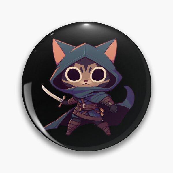 Artikelvorschau, Katze Schurke Fantasy Rollenspiel Niedlich Kawaii Anime Japan entworfen und verkauft von Daytone.