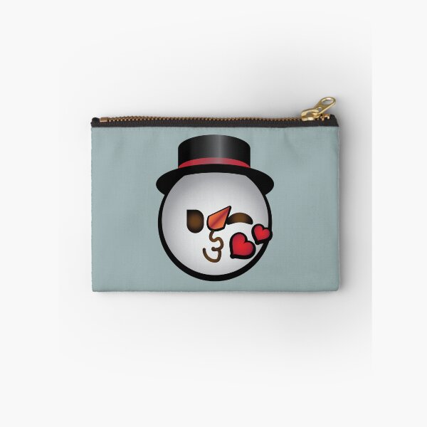 Item preview, Snowman Kissy Face Emoji  designed and sold by PrintPress.