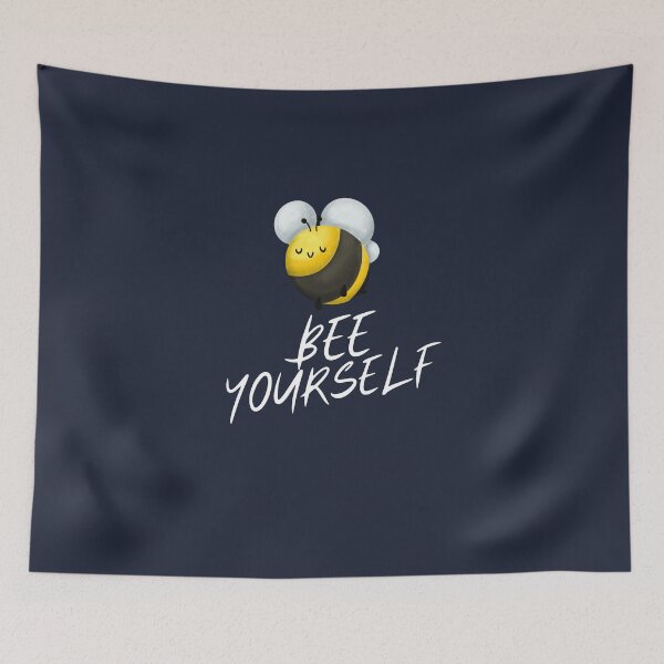Item preview, Bee yourself - white text designed and sold by Bluecat93.