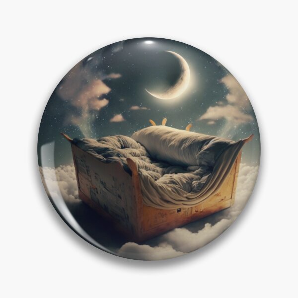 Item preview, Concept Art-A Peaceful Night designed and sold by letsgetinspired.
