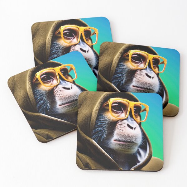 Item preview, Professional monkeys, chimps and primates in suits or clothes 46 designed and sold by hendrikspix.
