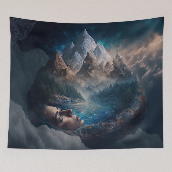 Item preview, Concept Art-The Dream World designed and sold by letsgetinspired.