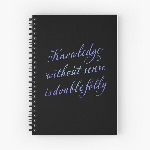 Item preview, Knowledge without sense is double folly. v.2 designed and sold by x1brett.