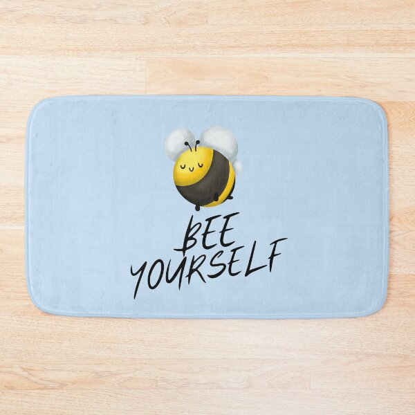 Item preview, Bee yourself - black text designed and sold by Bluecat93.