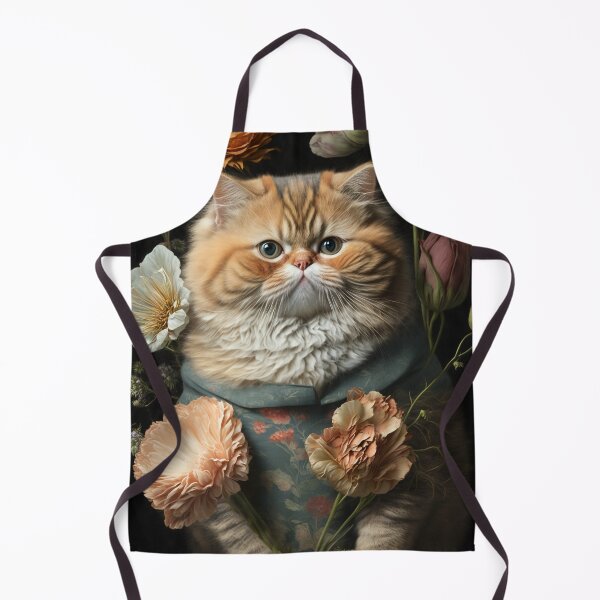 Item preview, Lovely cat (Kittten ) vintage flowers portrait frame 3 designed and sold by jetaiart.