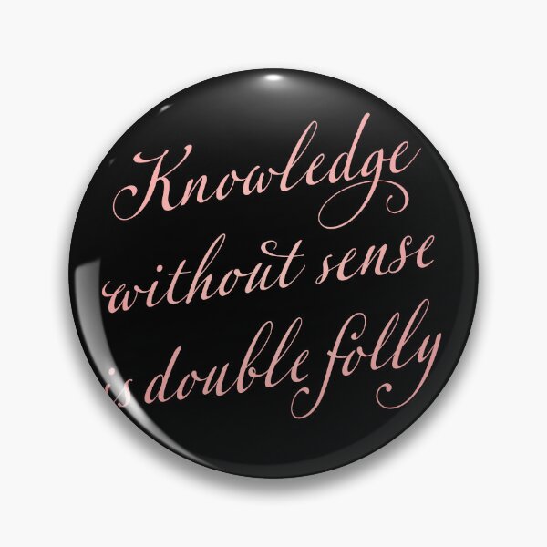 Item preview, Knowledge without sense is double folly. v.3 designed and sold by x1brett.