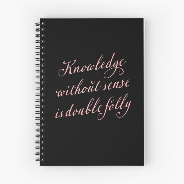 Item preview, Knowledge without sense is double folly. v.3 designed and sold by x1brett.