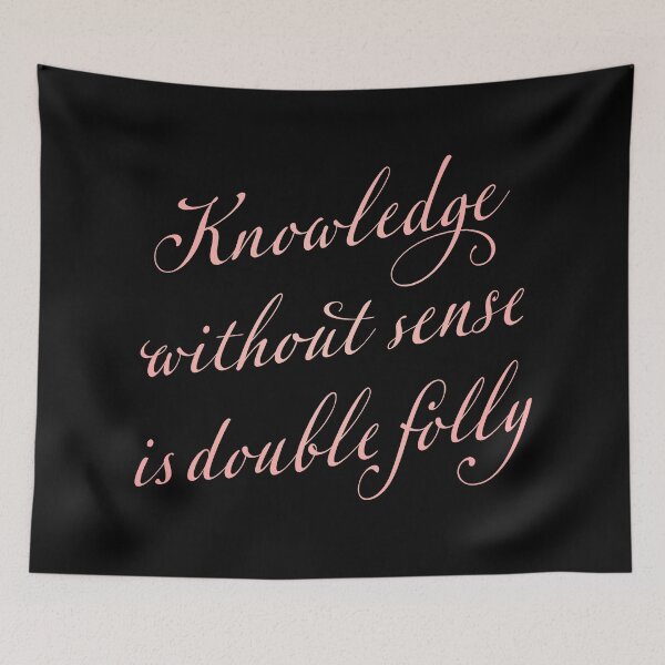 Item preview, Knowledge without sense is double folly. v.3 designed and sold by x1brett.