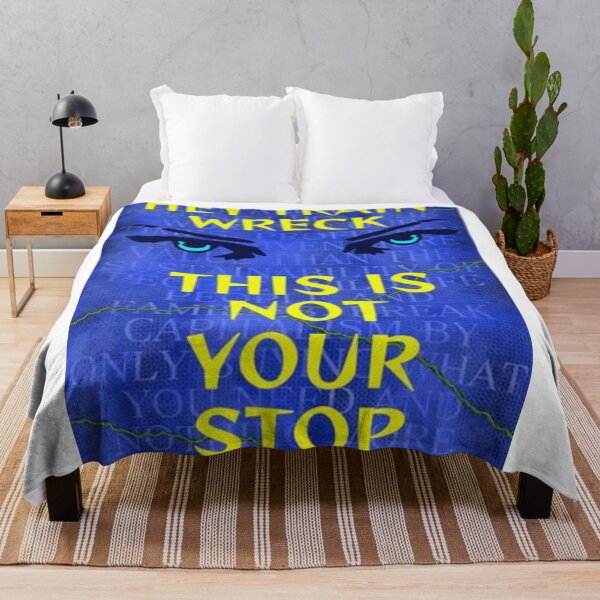 Item preview, Feminist Humanist Quote - Hey Train Wreck This Is Not Your Stop designed and sold by LethalPixieDust.
