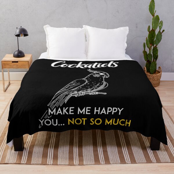 Item preview, Cockatiel make me happy designed and sold by Alienphysique.