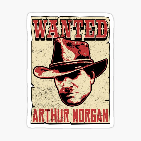 Arthur Morgan Stickers for Sale