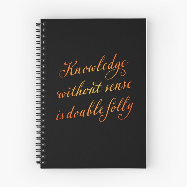 Item preview, Knowledge without sense is double folly. v.4 designed and sold by x1brett.