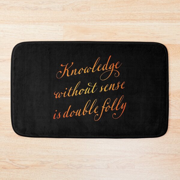 Item preview, Knowledge without sense is double folly. v.4 designed and sold by x1brett.