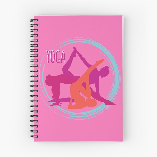 Item preview, Pink Yoga Pose Zen Lifestyle Pattern designed and sold by SoccaTamam.