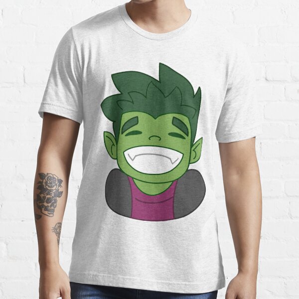 "Beast Boy Teen Titans" Tshirt for Sale by hollyjollyfish