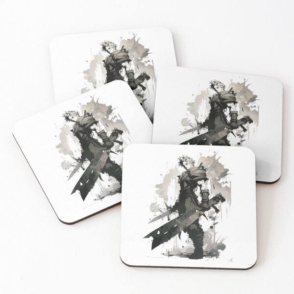 Item preview, Cloud Strife Holding a Broken Sword - Stylized designed and sold by Springteam.