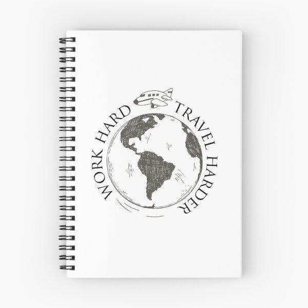 Item preview, Work Hard Travel Harder designed and sold by Djalane.