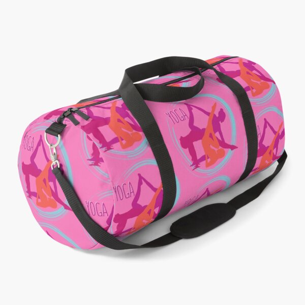 Item preview, Pink Yoga Pose Zen Lifestyle Pattern designed and sold by SoccaTamam.