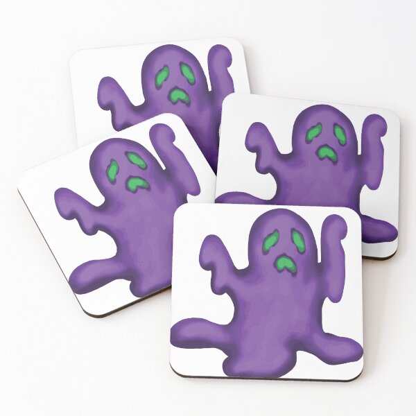 Item preview, purple slime ghost designed and sold by 236Reel.
