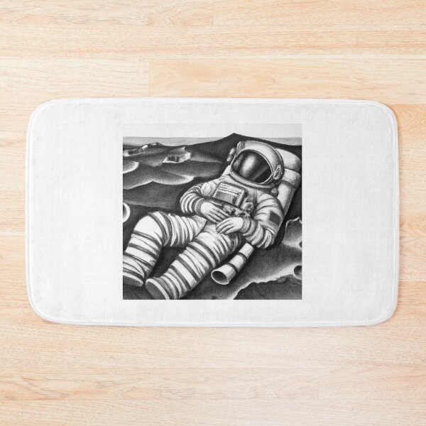 Item preview, Charcoal Astronaut - Desert designed and sold by BEACREATIVE02.
