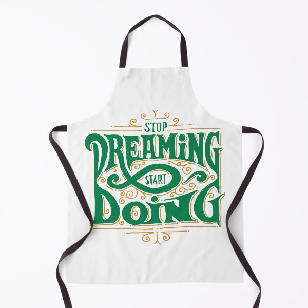 Item preview, "Stop dreaming start doing", motivational success quote designed and sold by DastagirArts.