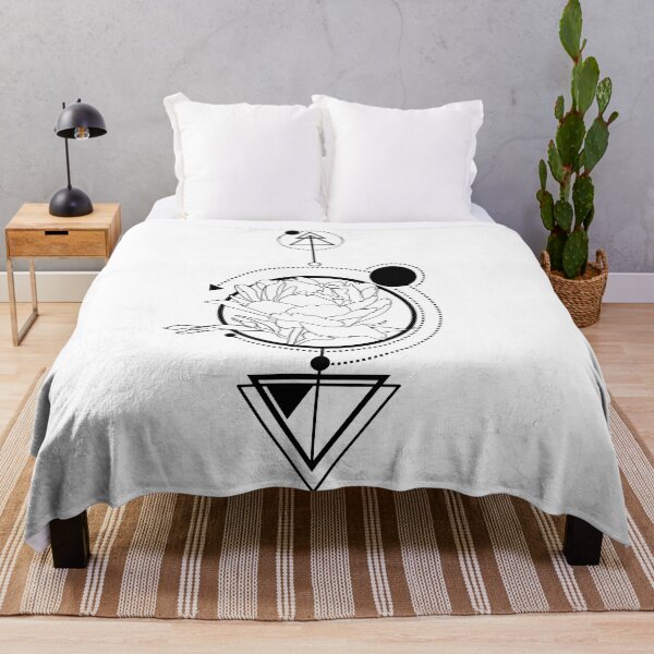 Item preview, Peony flower, graphic drawing, sketch with geometric details. designed and sold by Olga Berlet.