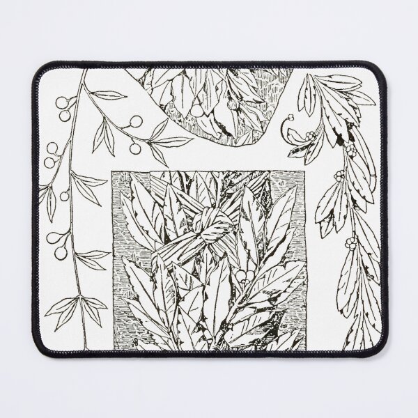 Item preview, laurel, bay and olive as phytoiconographycal plant motives  designed and sold by everydaybotany.