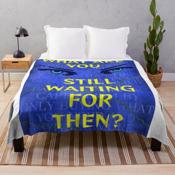 Item preview, Feminist Humanist Quote -What Are You Waiting For Then? designed and sold by LethalPixieDust.