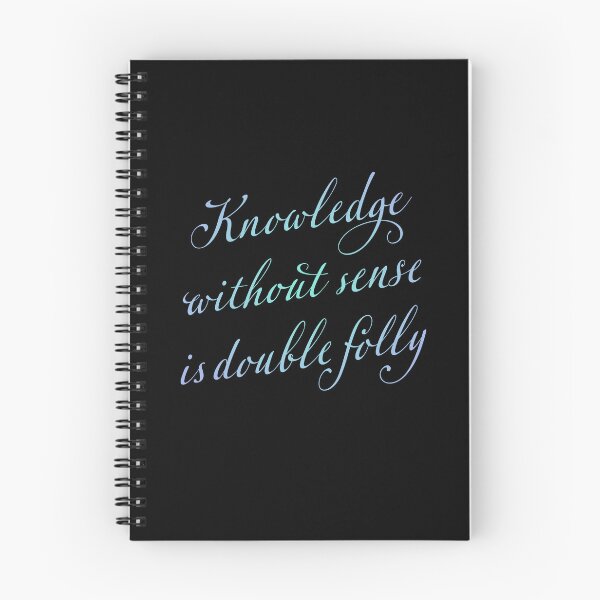 Item preview, Knowledge without sense is double folly. v.6 designed and sold by x1brett.