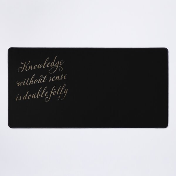 Item preview, Knowledge without sense is double folly. v.7 designed and sold by x1brett.