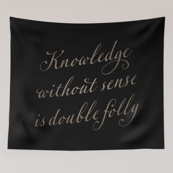 Item preview, Knowledge without sense is double folly. v.7 designed and sold by x1brett.