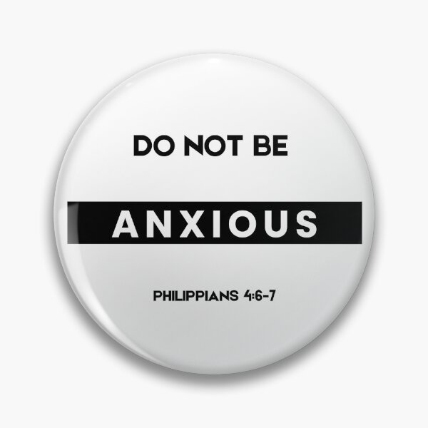 Item preview, Dont be Anxious Philippians Bible Verse Philippians V7 designed and sold by Family Journey with God.