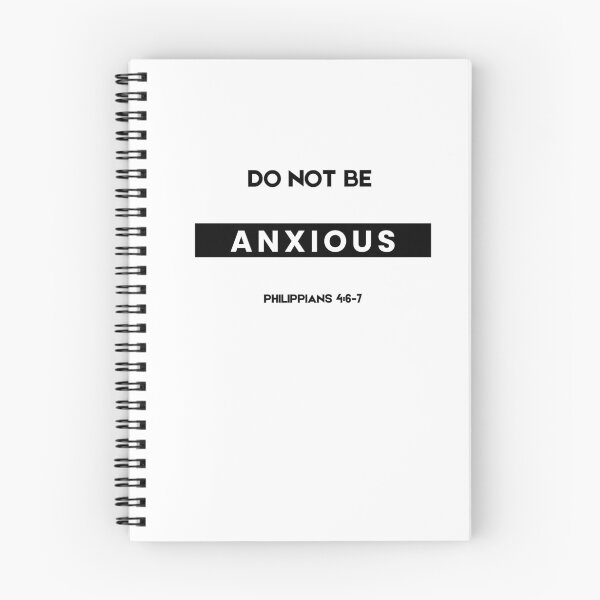 Item preview, Dont be Anxious Philippians Bible Verse Philippians V7 designed and sold by Family Journey with God.