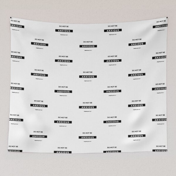 Item preview, Dont be Anxious Philippians Bible Verse Philippians V7 designed and sold by Family Journey with God.