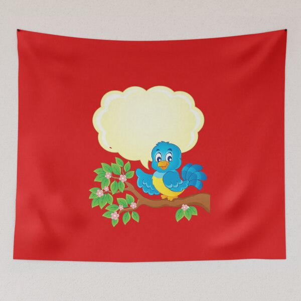 Item preview, Sparrow on top of the tree designed and sold by sara diab.